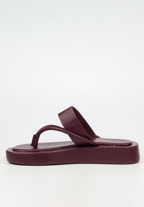 Viabeach - COCONUT 31 Thick Toe Thong Sandal - Plum
