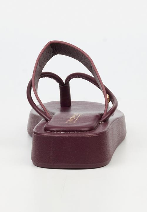 Viabeach - COCONUT 31 Thick Toe Thong Sandal - Plum