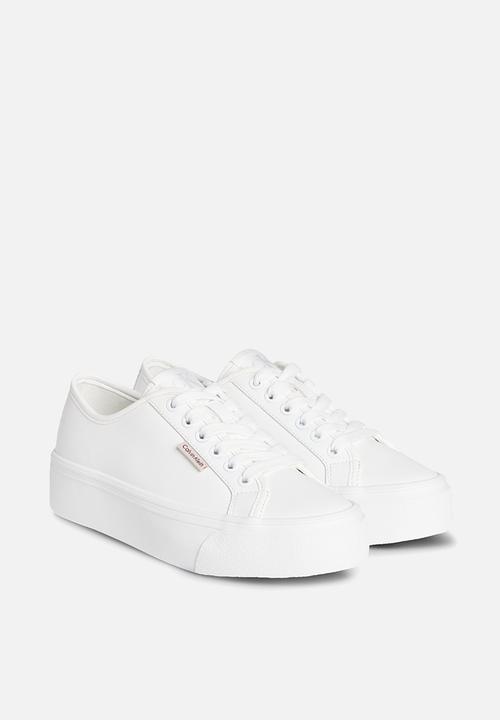 Calvin Klein - Vulcanized Flatform - Bright White
