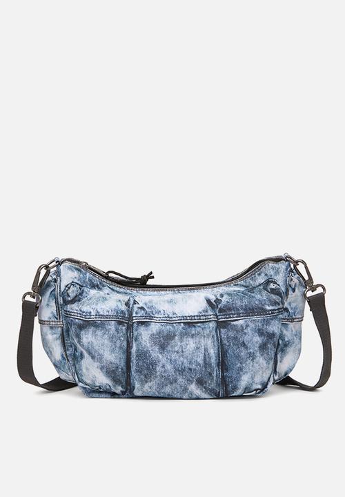 Diesel  - Diesel Shoulder Bag - Washed Denim Blue