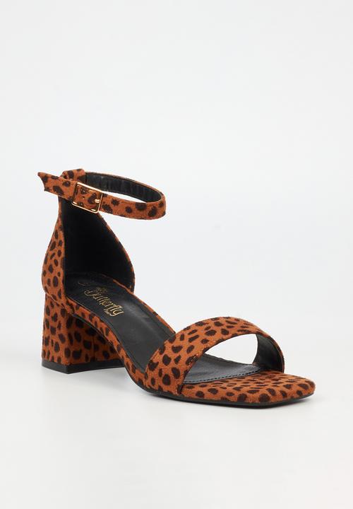 Butterfly Feet - Germaine 1 Open Toe Ankle Strap - Brown