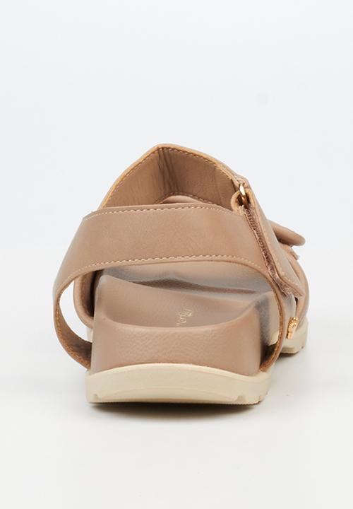 Butterfly Feet - Harlan 1 Open Toe Ankle Strap - Neutral