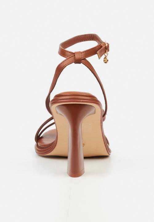 Miss Black - Nutella 1 comfort comfort sock thick heel - brown