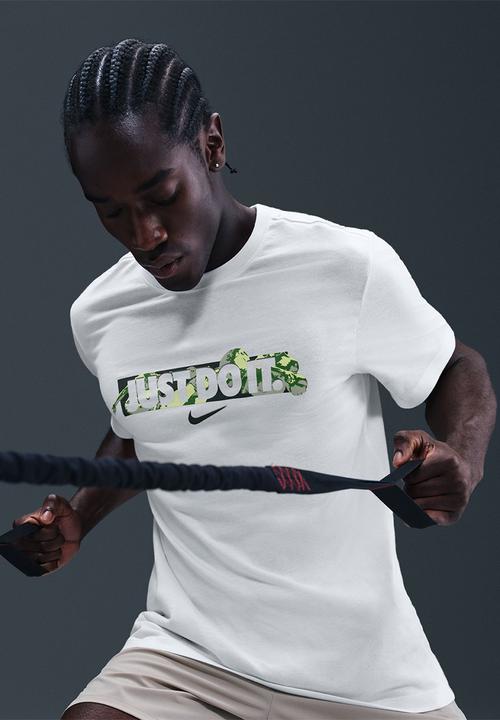 Nike - Just Do IT FA Tee   - Summit White
