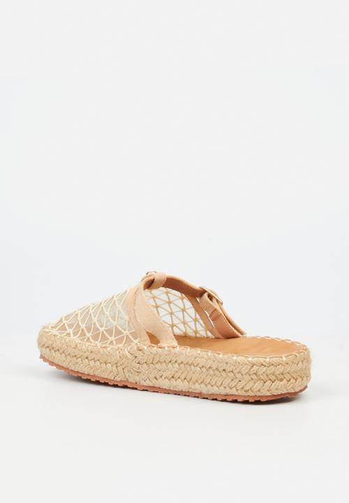 Viabeach - VALLEY 1 Mesh Rope Sandal - Beige