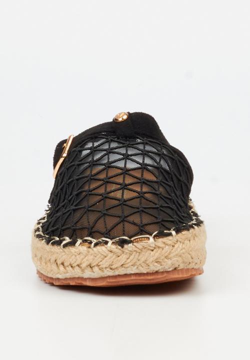 Viabeach - VALLEY 1 Mesh Rope Sandal - Black
