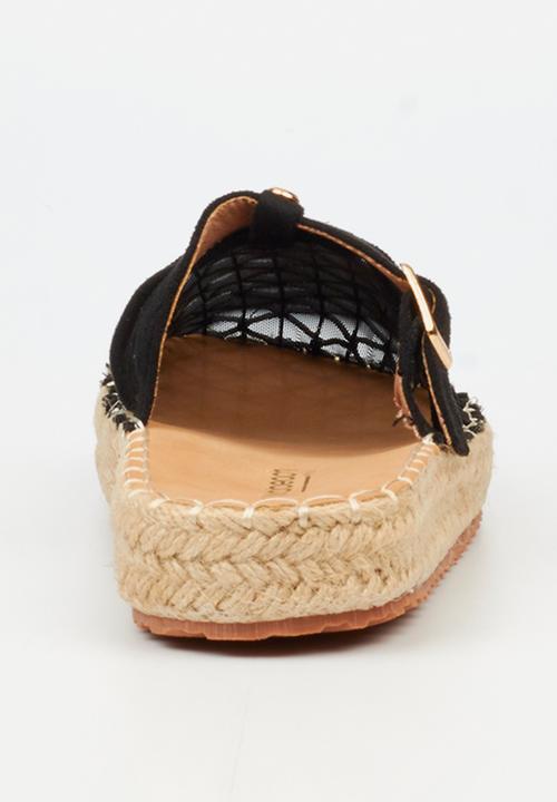 Viabeach - VALLEY 1 Mesh Rope Sandal - Black
