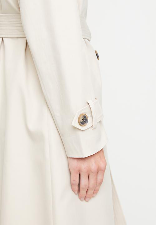 Pringle of Scotland - Jenna Trench Coat - Stone