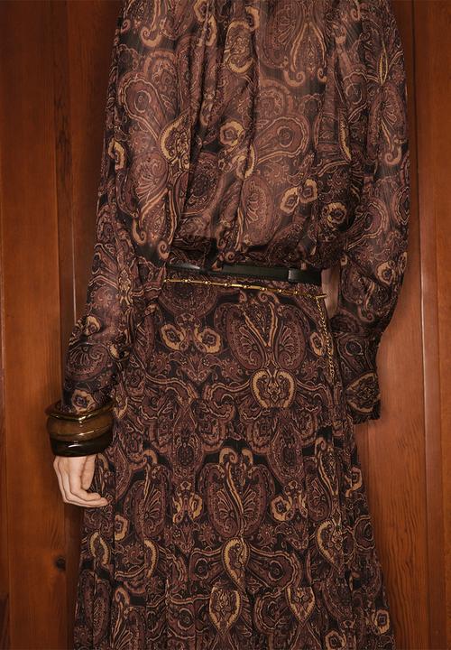MANGO - Blouse milano - brown