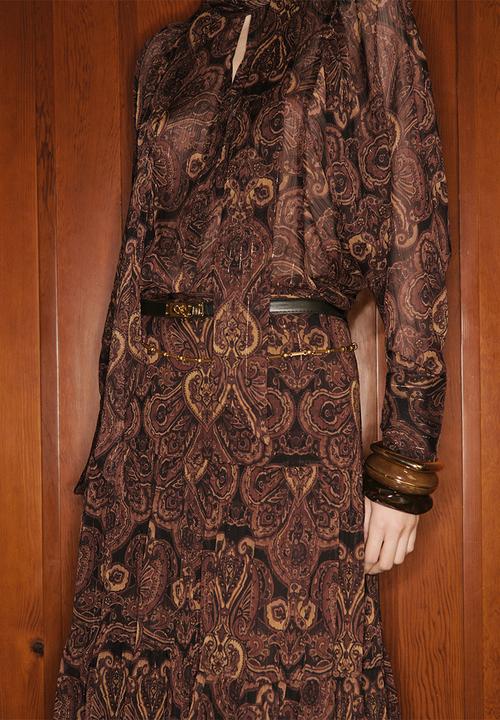 MANGO - Blouse milano - brown