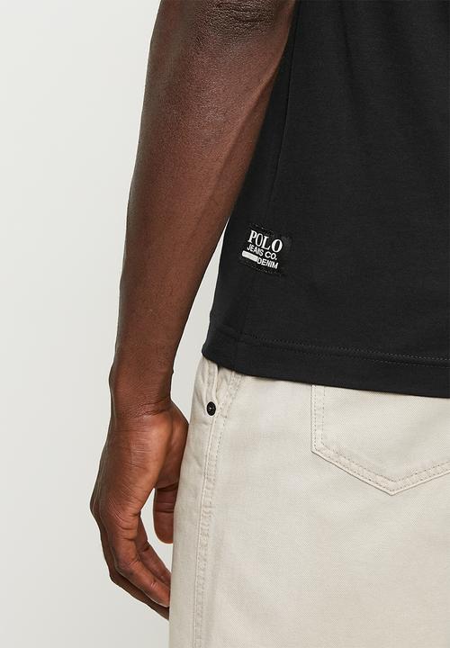 POLO - Thobile  pjc short sleeve sneaker logo tee - black