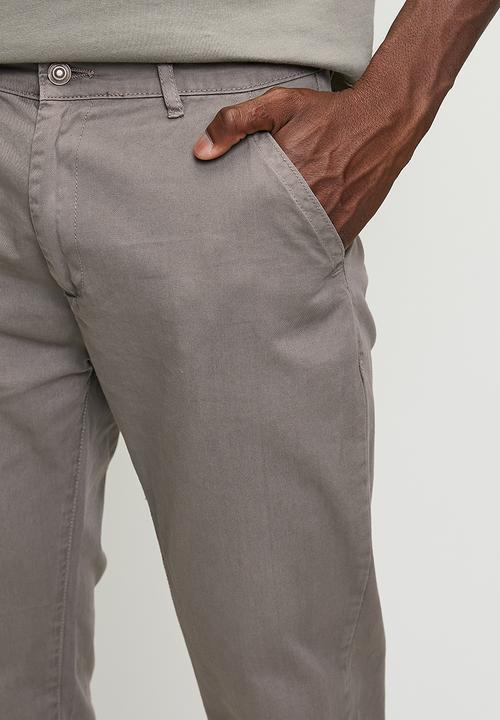 Brave Soul - Armstrong Cotton Chino - Taupe