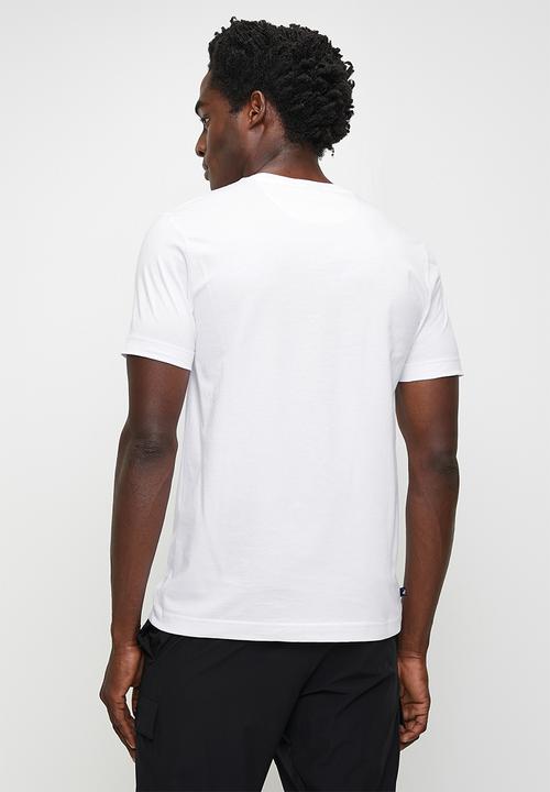 POLO - Danny  typography printed T-shirt - white