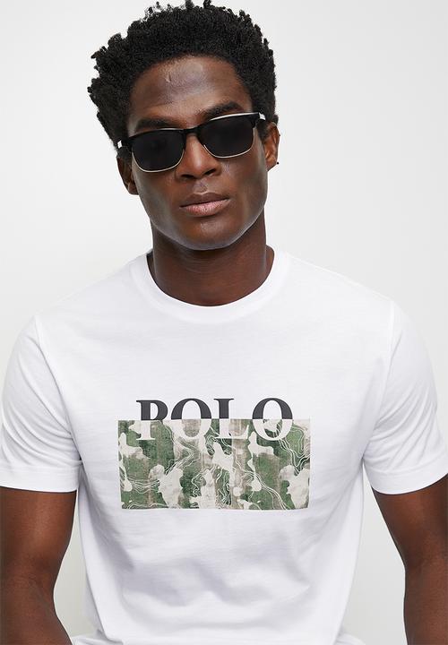 POLO - Danny  typography printed T-shirt - white