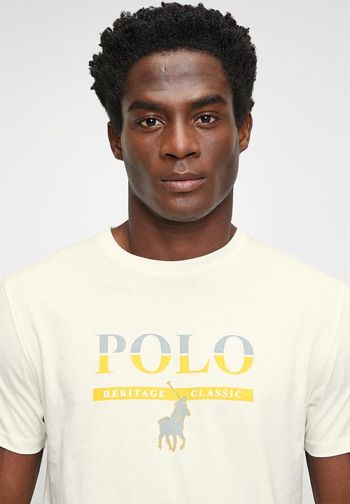 POLO - Emmett printed short sleeve T-shirt - off white
