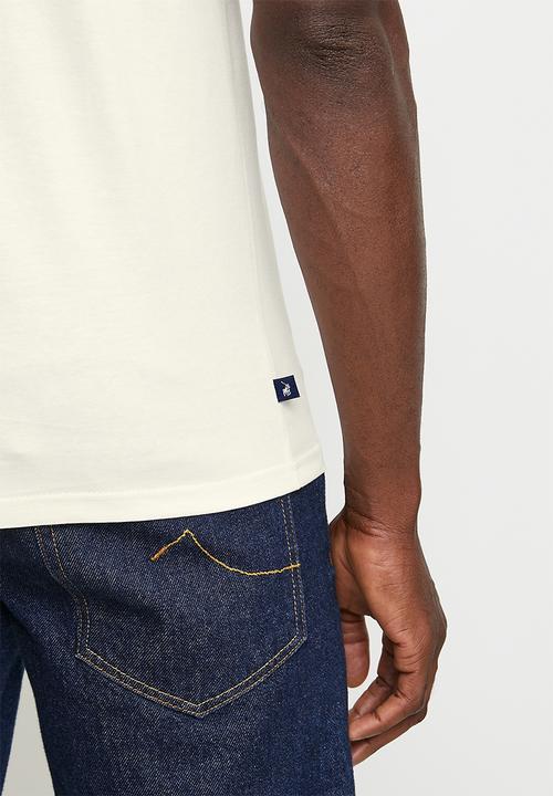 POLO - Emmett printed short sleeve T-shirt - off white