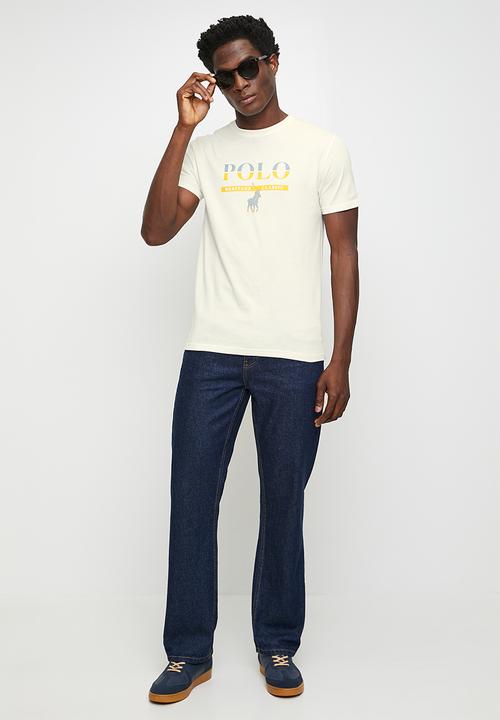 POLO - Emmett printed short sleeve T-shirt - off white