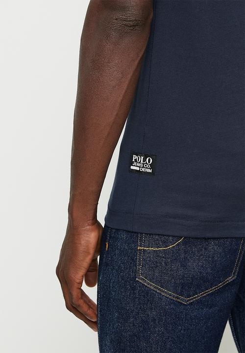 POLO - Dumi pjc short sleeve collegiate logo tee - navy