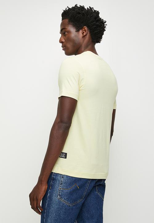 POLO - Thabiso  pjc short sleeve block logo tee - lime