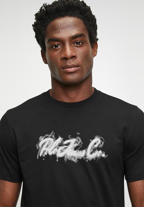 POLO - Naledi pjc short sleeve fog logo tee - black