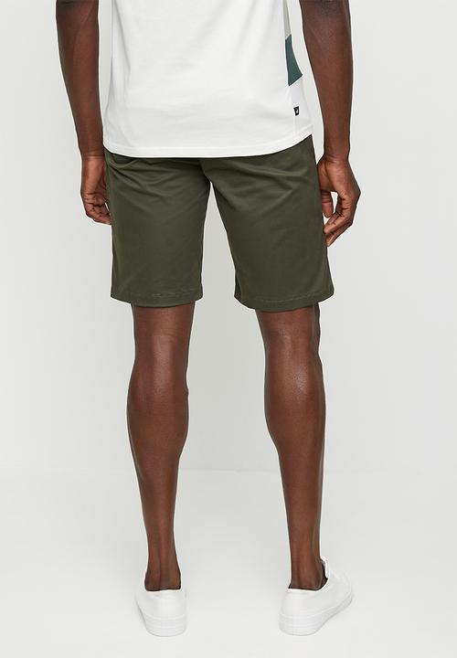 POLO - Ezra essential chino short - fatigue