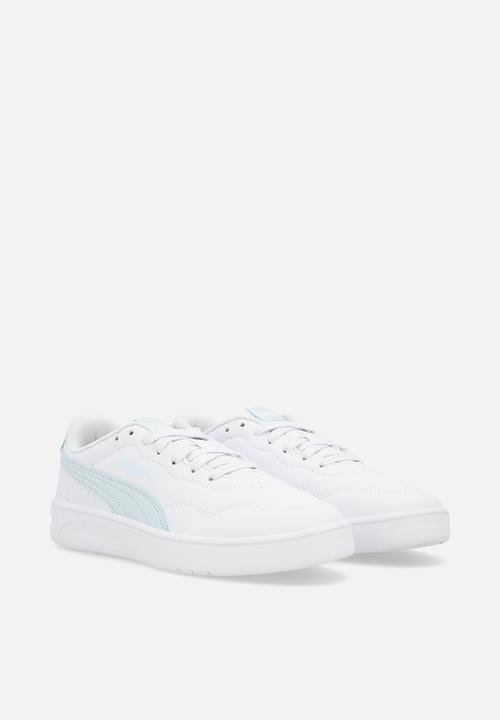 PUMA - Court Lally Jr-Puma White-Peaceful Blue