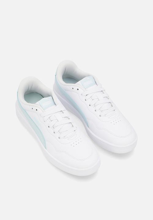 PUMA - Court Lally Jr-Puma White-Peaceful Blue