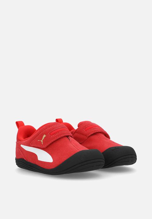 PUMA - Puma Kitten Premium V Inf-For All Time Red-Puma White-Puma Gold