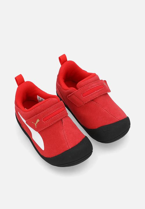 PUMA - Puma Kitten Premium V Inf-For All Time Red-Puma White-Puma Gold