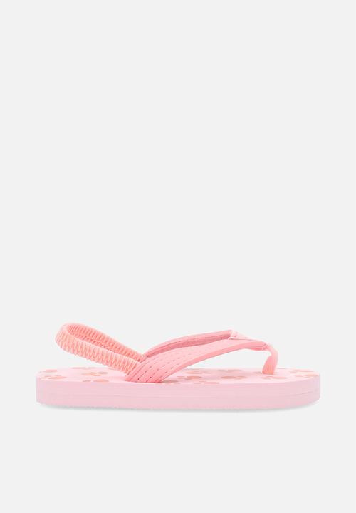 Pop Candy - Printed thong sandals - pink