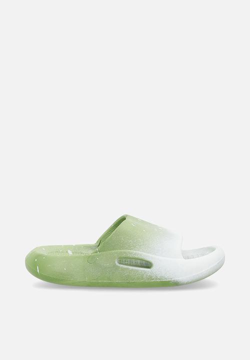 Pop Candy - Ombre slide sandals - green