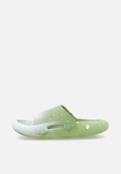 Pop Candy - Ombre slide sandals - green