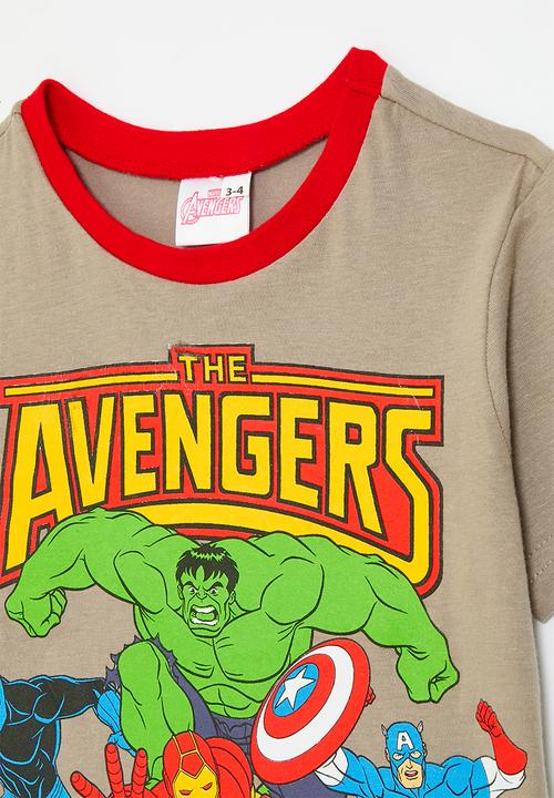 Pop Candy - Avengers Short Sleeve T-shirt  - Multi