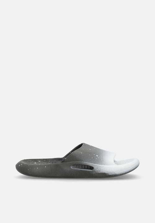 Pop Candy - Ombre slide sandals - black