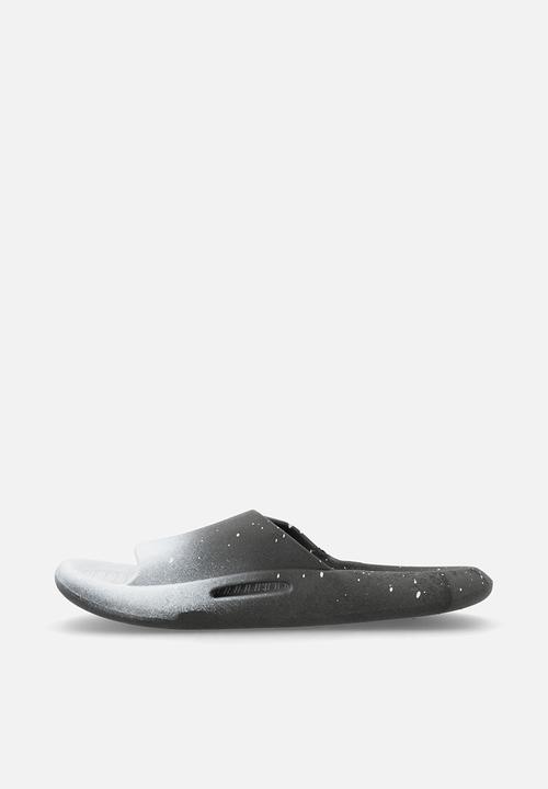 Pop Candy - Ombre slide sandals - black