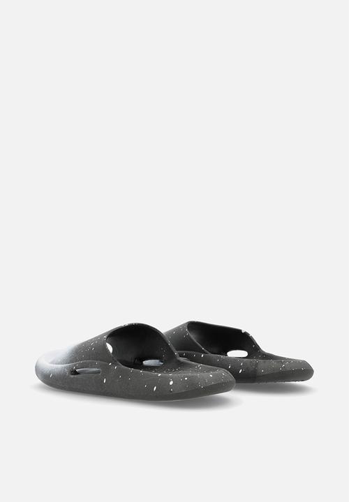 Pop Candy - Ombre slide sandals - black