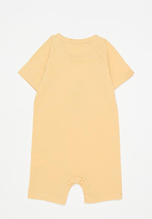 Pop Candy - Short sleeve romper - yellow