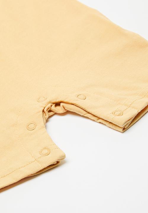 Pop Candy - Short sleeve romper - yellow