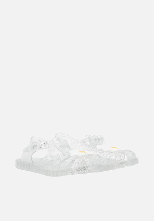 Pop Candy - Caged jelly sandals - clear