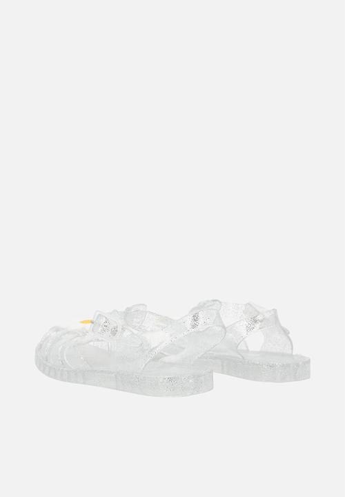 Pop Candy - Caged jelly sandals - clear