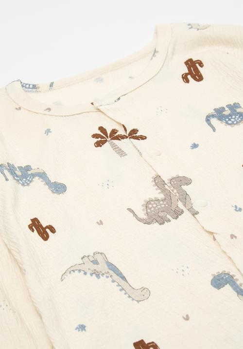 Pop Candy - Dino print pj set-multi