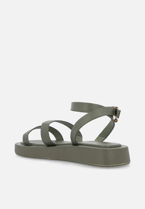 Viabeach - COCONUT 34 Thick Double Strap Sandal - Khaki
