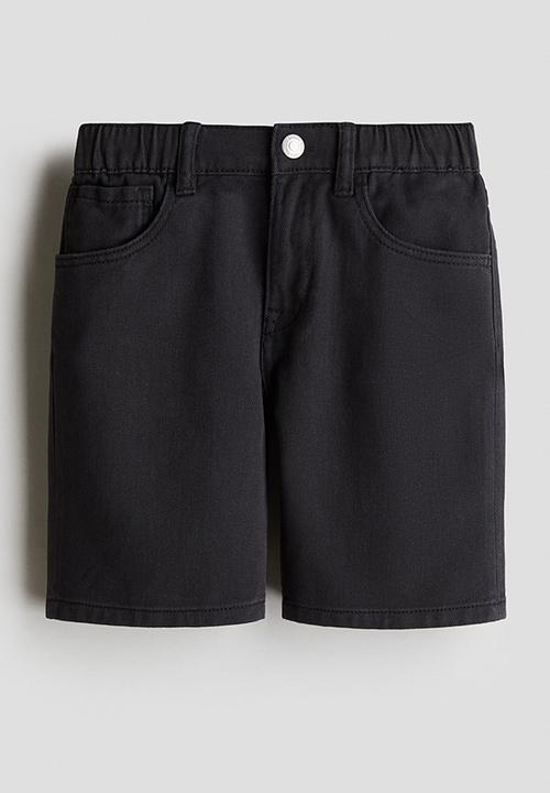 H&M - Twill shorts - black
