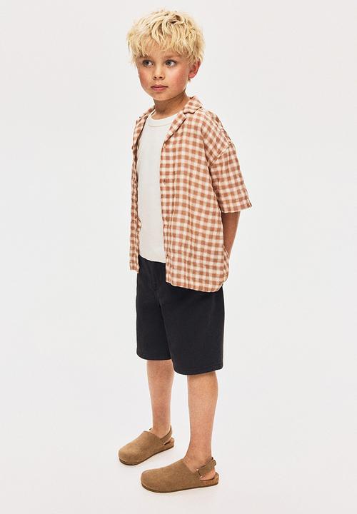 H&M - Twill shorts - black