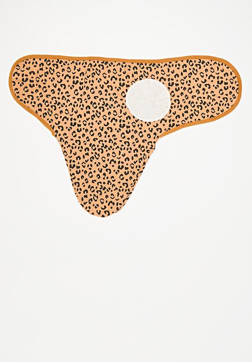 Pop Candy - Printed swaddle and headwrap set - brown