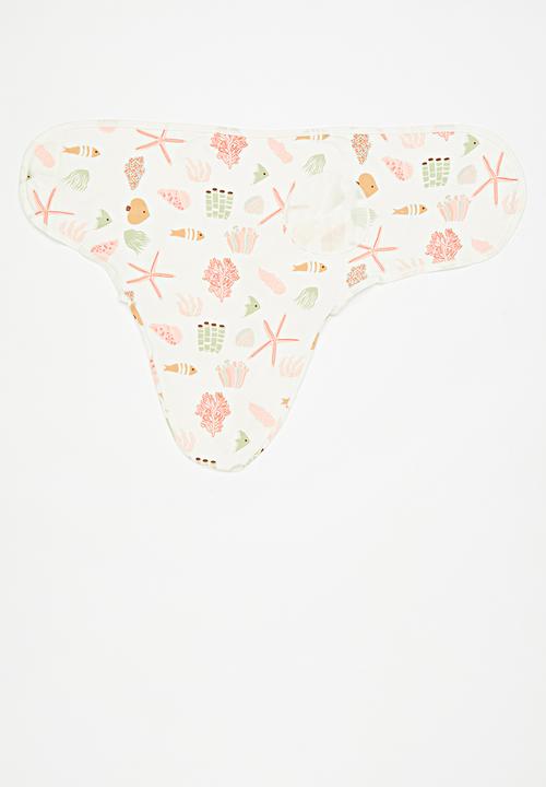 Pop Candy - Swaddle & hat set-pink & white