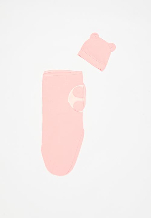 Pop Candy - Swaddle & hat set-pink