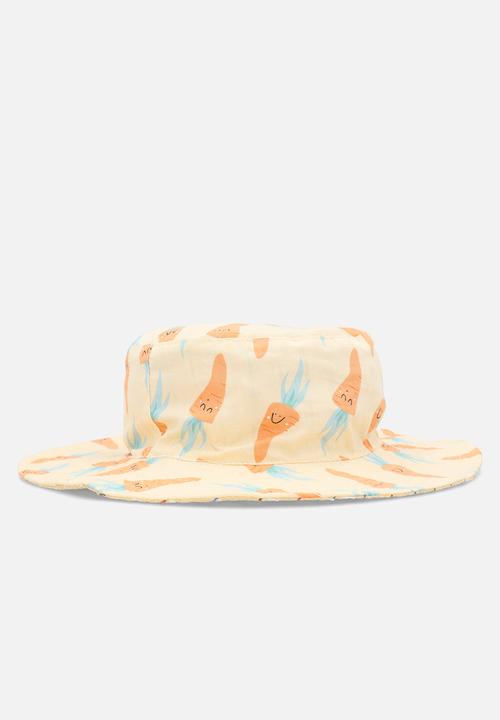 Pop Candy - Printed bucket hat - orange