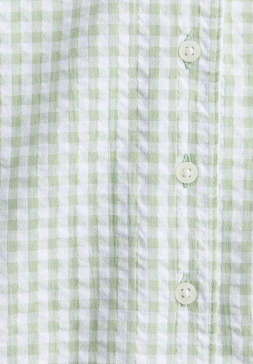 H&M - Cotton pyjamas - light green & white checked