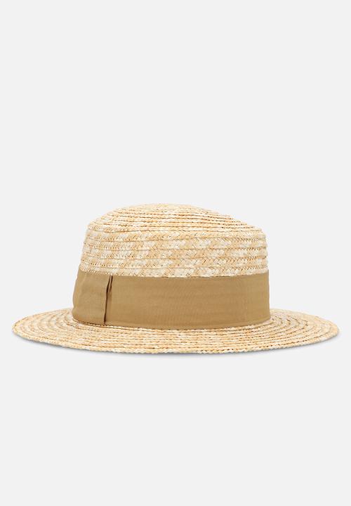 Pop Candy - Straw hat - brown